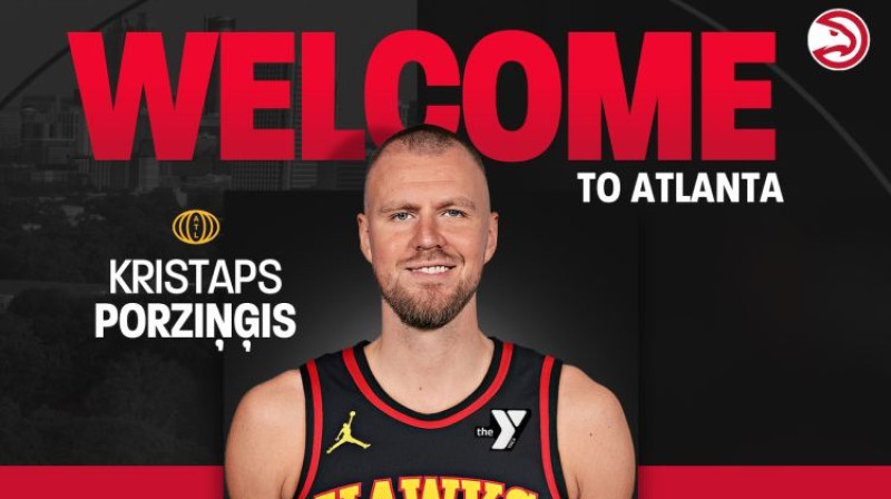 Kristaps Porziņģis. Foto: Atlanta Hawks