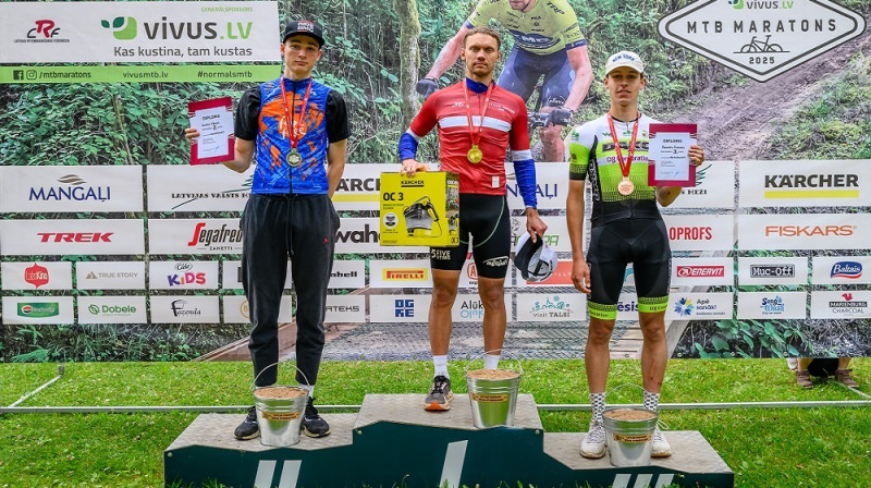 Latvijas čempionāta godalgoto vietu ieguvēji. Foto: Agnis Melderis.