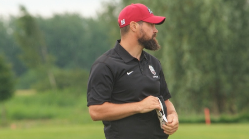 Kaspars Daugaviņš. Foto: Latvijas Golfa federācija