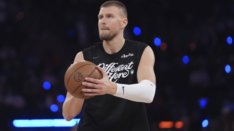Kristaps Porziņģis Foto: AP/Scanpix