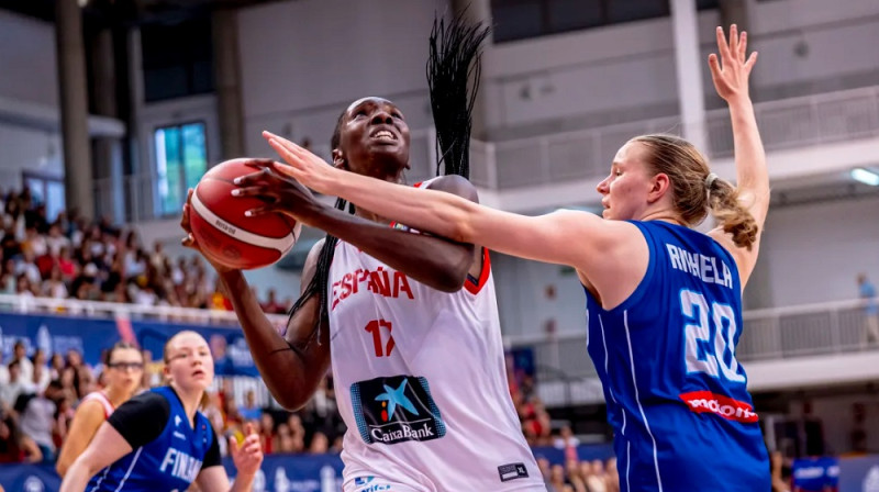 Eiropas U18 čempionāta MVP Sāra Okeke. Foto: FIBA