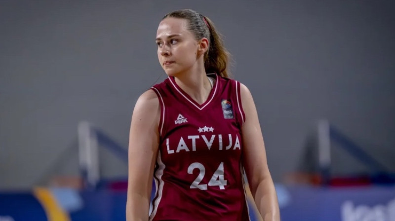 Anna Liepiņa. Foto: FIBA