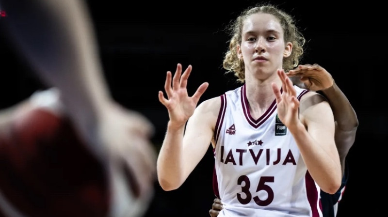 Luīze Sila. Foto: FIBA