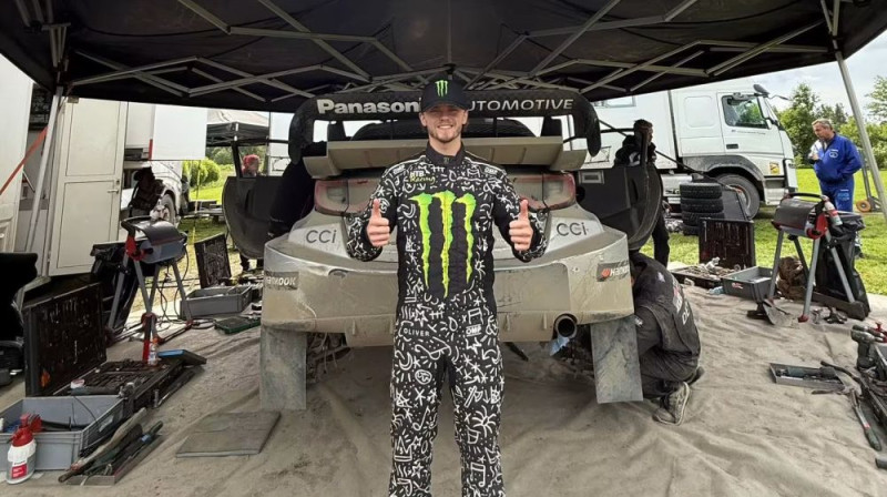 Olivers Solbergs. Foto: Toyota Gazoo Racing WRT