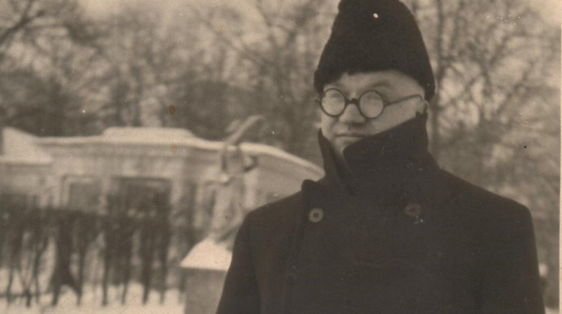 Aleksandrs Čaks 20.gs. 40. gadi. Foto no Aleksandra Čaka muzeja krājuma.