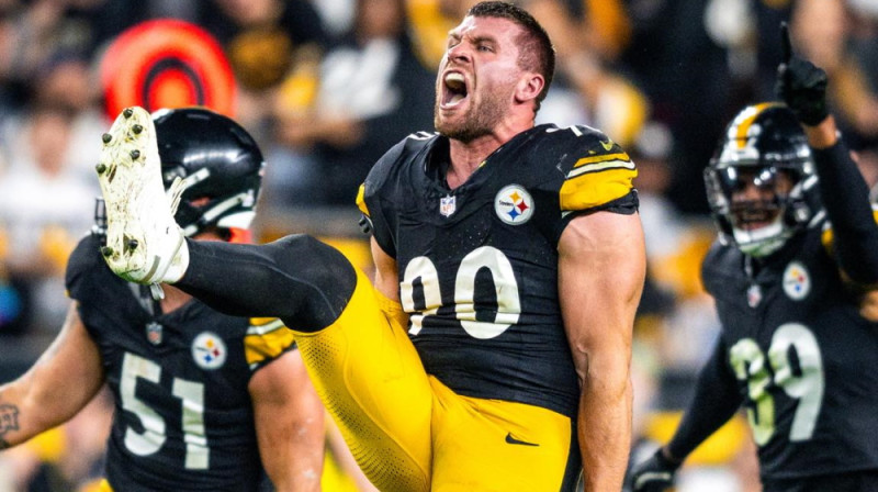 Tīdžejs Vats. Foto: Pittsburgh Steelers