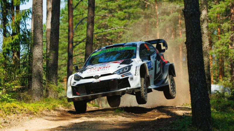 Olivers Solbergs. Foto: Toyota Gazoo Racing WRT
