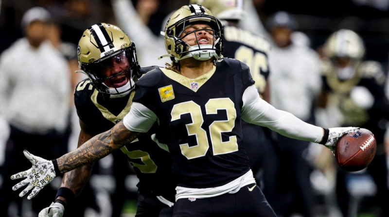 Tairons Metjū. Foto: New Orleans Saints