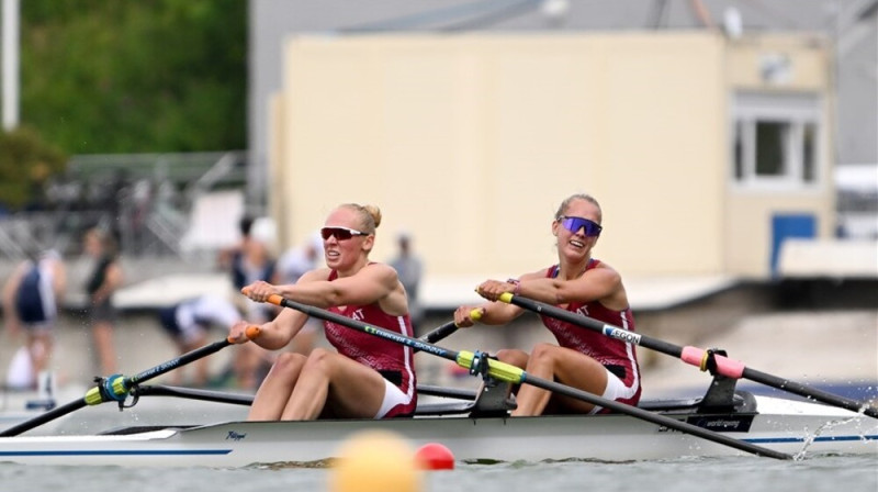 Kate Agare un Laine Rumpe. Foto: MyRowingPhoto.com