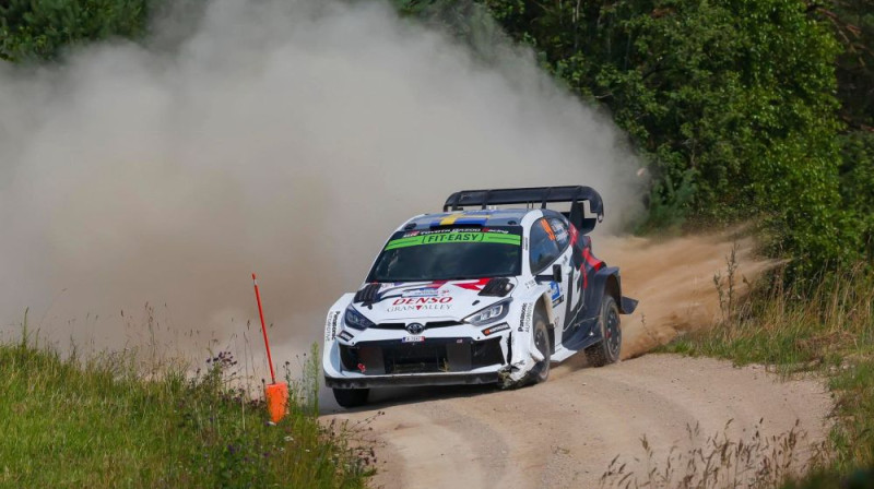 Olivers Solbergs. Foto: Toyota Gazoo Racing WRT