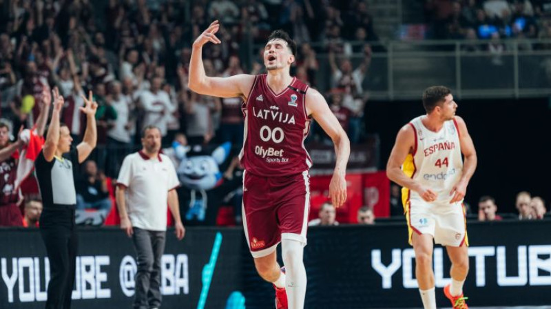 Rodions Kurucs. Foto: FIBA