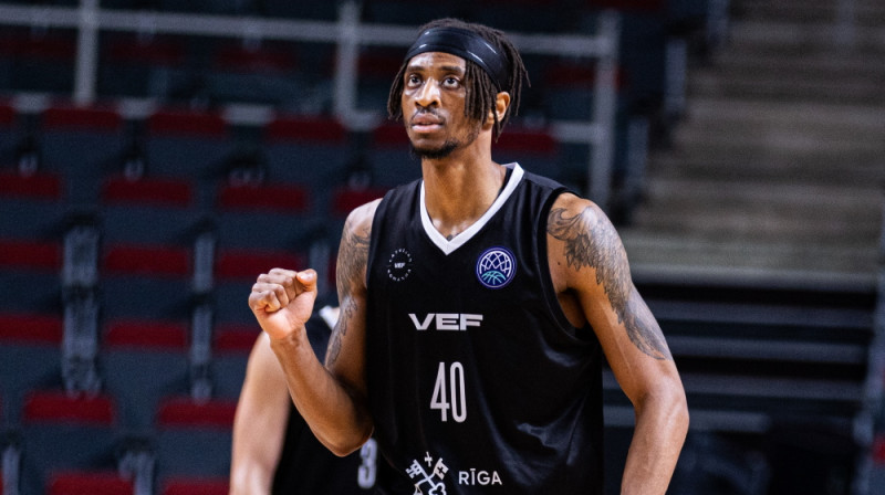 Džakvons Lorenss. Foto: Mārtiņš Goldbergs