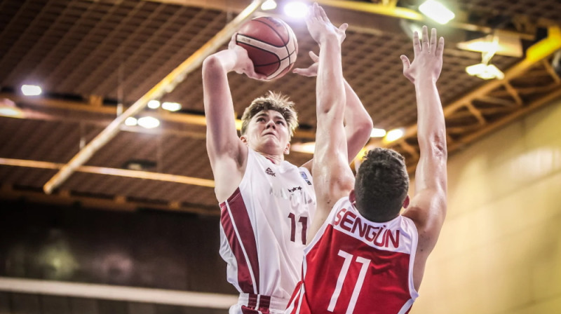 Kristians Feierbergs. Foto: FIBA