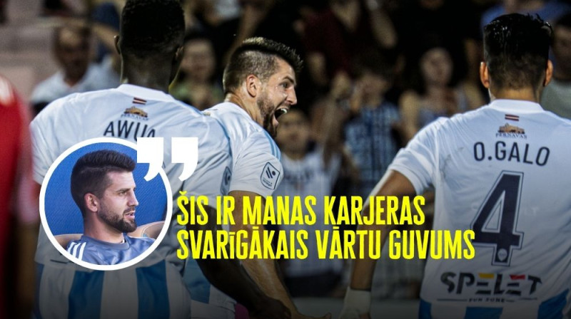 Antonijs Černomordijs. Foto: Riga FC