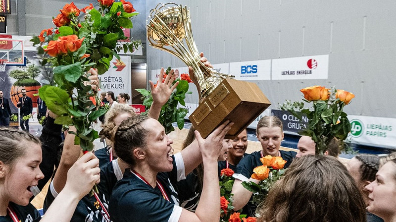TTT basketbolistes 2025. gada aprīlī Liepājā. Foto: Ģirts Gertsons