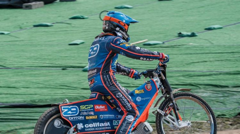 Andžejs Ļebedevs. Foto: FIM Speedway Grand Prix of Latvia