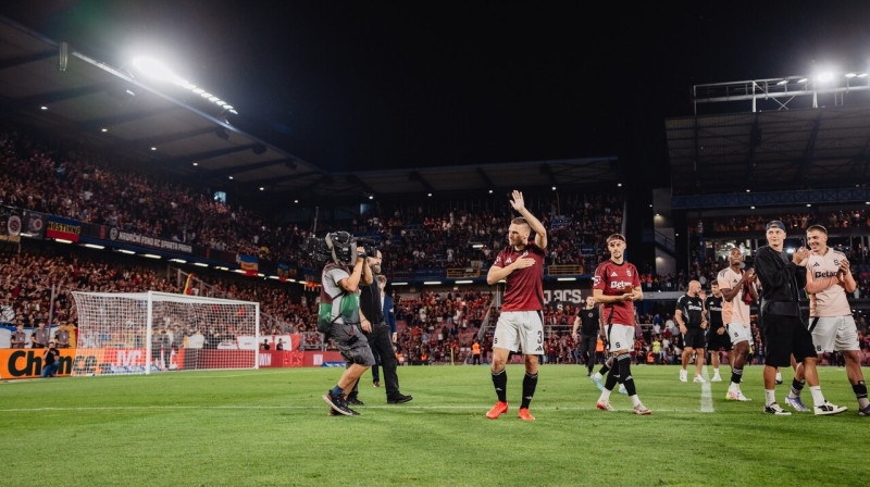 Mirklis pēc Prāgas "Sparta" spēles. Foto: AC Sparta Praha