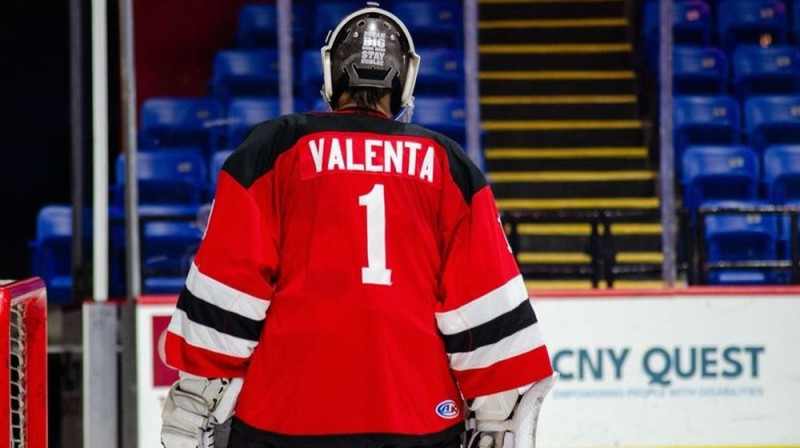 Maikls Valenta Foto: Utica Comets