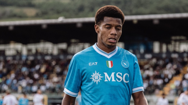 Neapoles kluba brazīliešu uzbrucējs Dāvids Nerešs. Foto: SSC Napoli