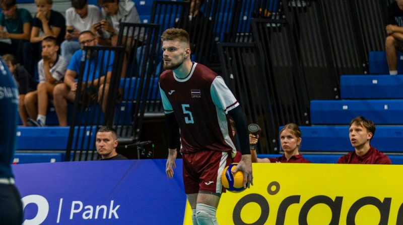 Jānis Eduards Medenis Foto: Latvijas Volejbola federācija