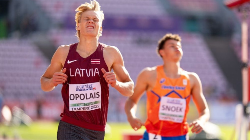 Miks Jānis Opolais Foto: Latvijas Vieglatlētikas savienība