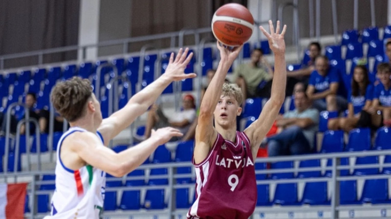 Markuss Jahovičs. Foto: FIBA