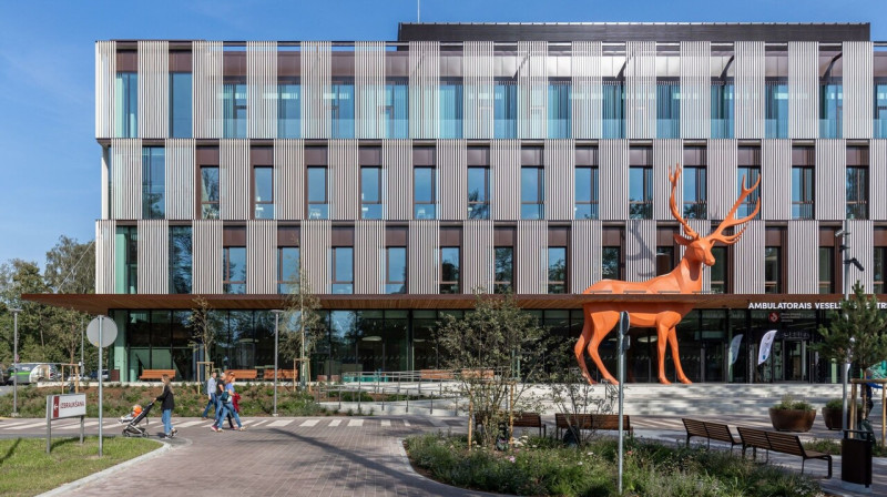 Bērnu klīniskā universitātes slimnīca (BKUS). Foto: Arčers