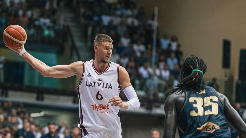 Kristaps Porziņģis. Foto: Mikus Kļaviņš, Latvijas Basketbola savienība