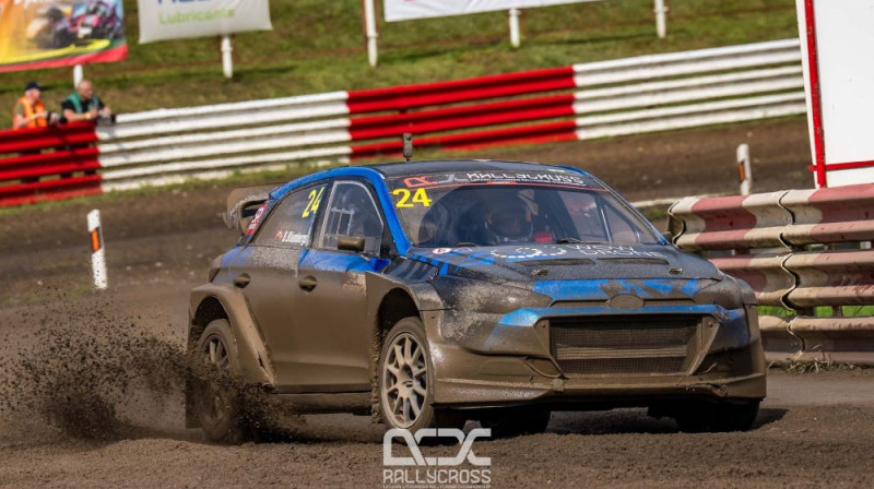 Bruno Blumbergs. Foto: Rallycross.lv