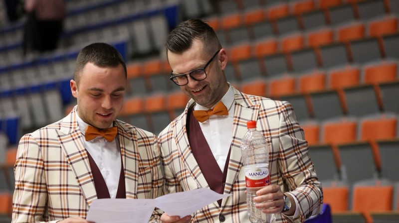 Ģirts Splīte un Rūdolfs Rozītis. Foto: Ģirts Gertsons