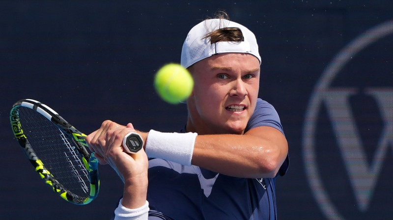 Holgers Rūne. Foto: ATP Tour