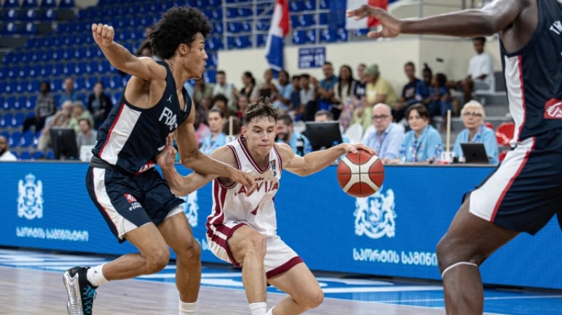 Tomass Latiševs. Foto: FIBA
