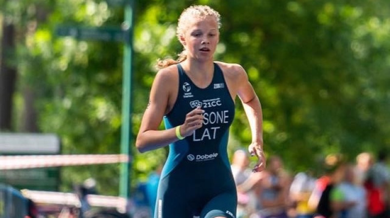 Beāte Jansone. Foto: Latvijas Triatlona federācija