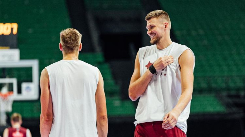 Kristaps Porziņģis. Foto: LBS