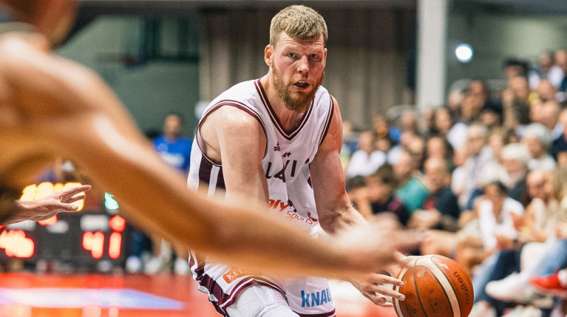 Dāvis Bertāns. Foto: Mikus Kļaviņš/LBS