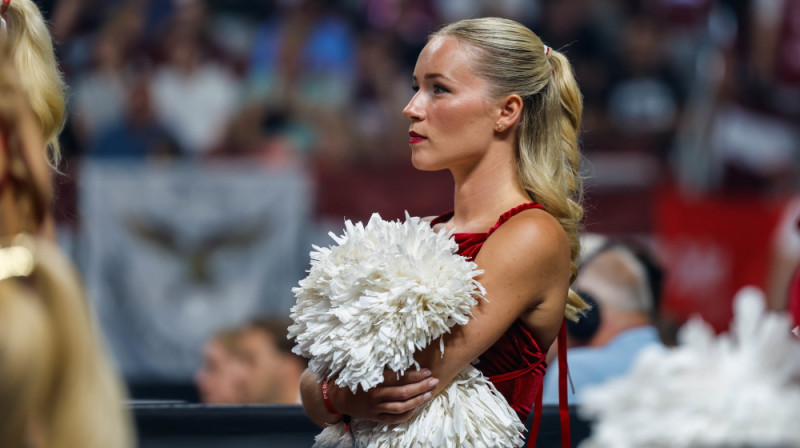 Latvijas basketbola izlases karsēja. Foto: Andris Grīnbergs