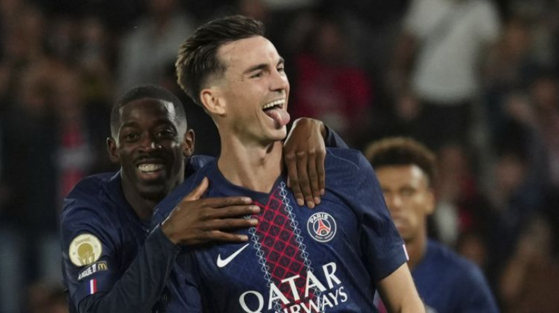 Vienīgo vārtu autors Favjans Ruiss. Foto: AP/Scanpix