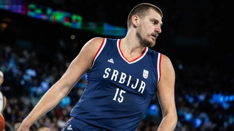 Nikola Jokičs. Foto: FIBA