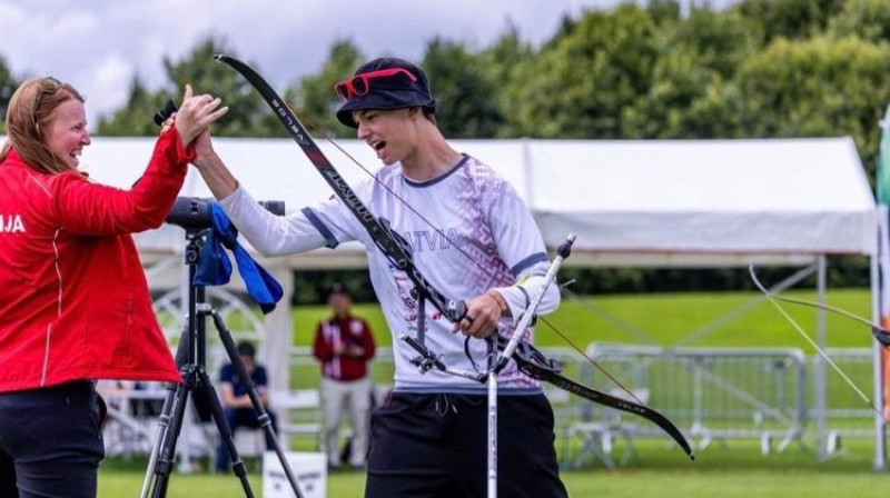 Romans Sergejevs. Foto: World Archery