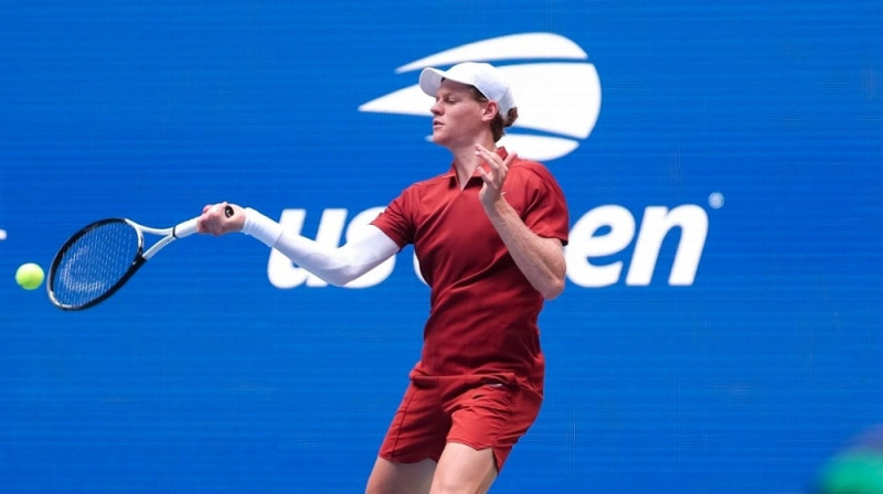 Janniks Sinners. Foto: Dustin Satloff/USTA, usopen.org