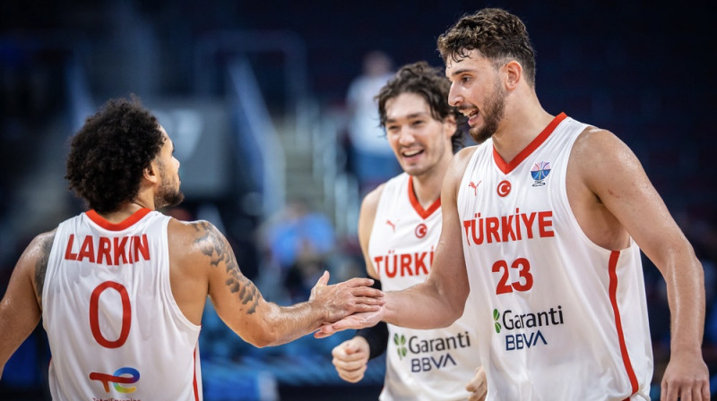 Turcijas basketbolisti. Foto: FIBA