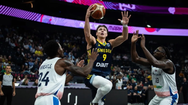 Pelle Lāšons. Foto: FIBA