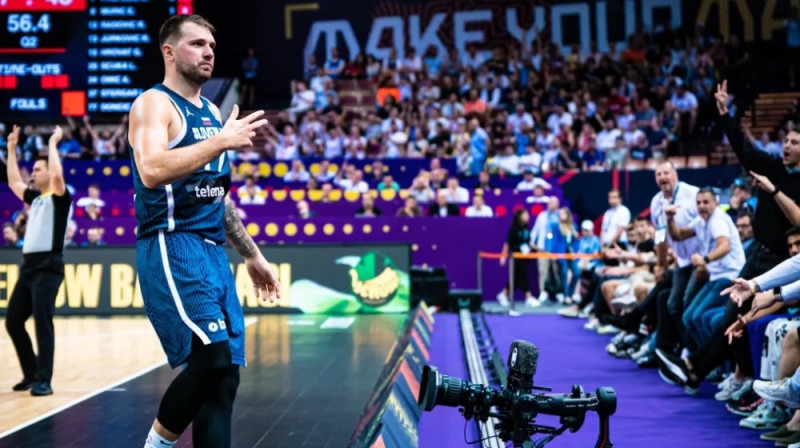 Luka Dončičs. Foto: FIBA