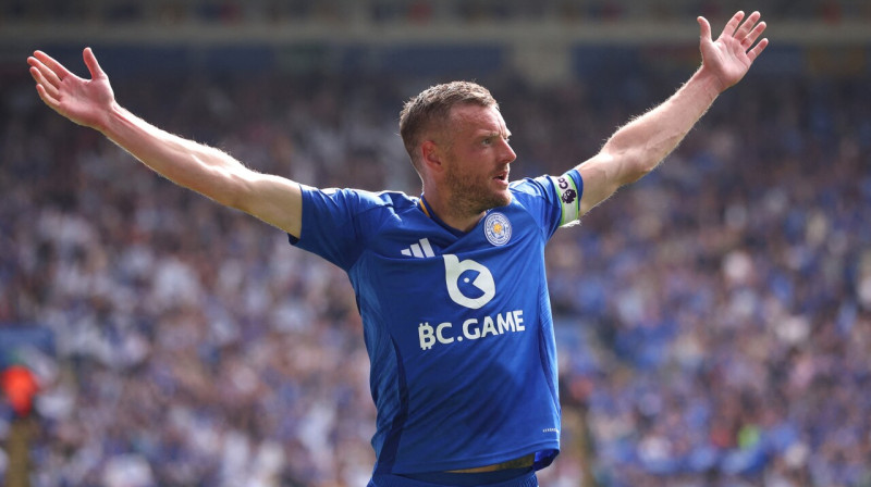 Džeimijs Vārdijs. Foto: Craig Brough/Reuters/Scanpix