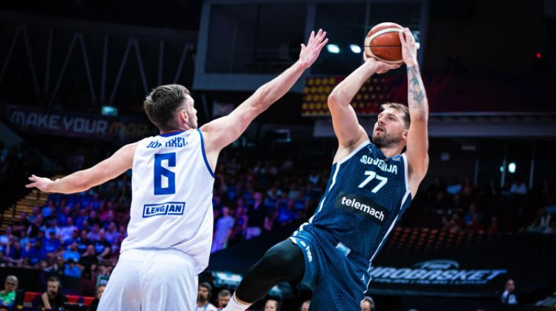Luka Dončičs. Foto: FIBA