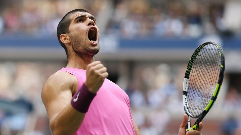 Karloss Alkarass. Foto: US Open