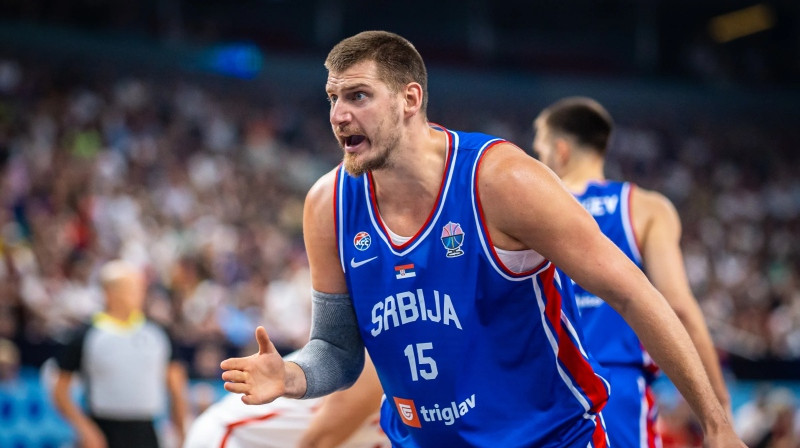 Nikola Jokičs. Foto: FIBA