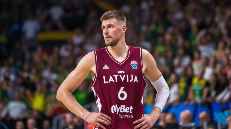 Kristaps Porziņģis. Foto: FIBA