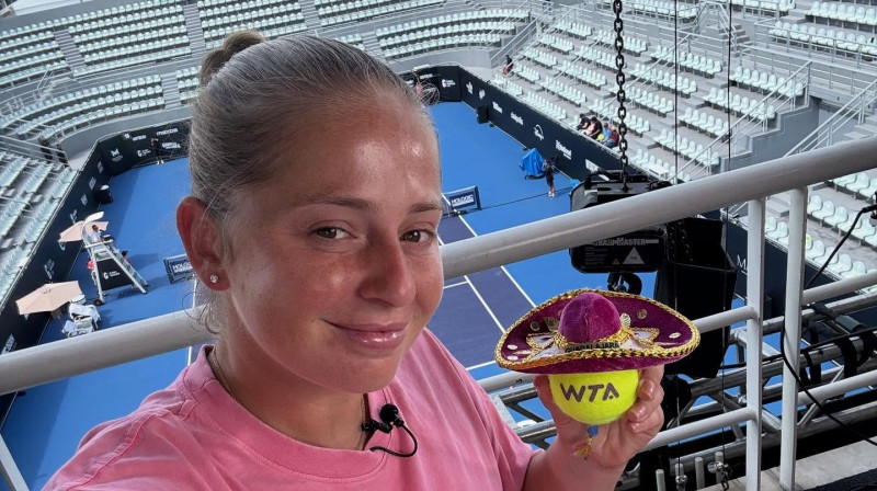 Aļona Ostapenko. Foto: GDL Open