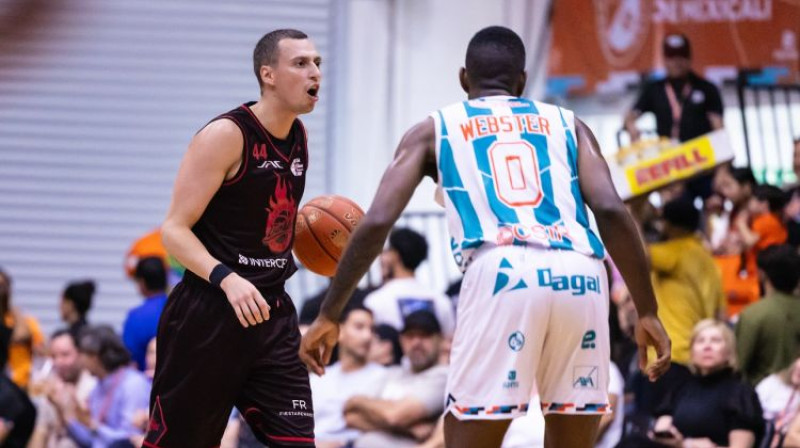 Toms Leimanis. Foto: Diablos Rojos Básquetbol